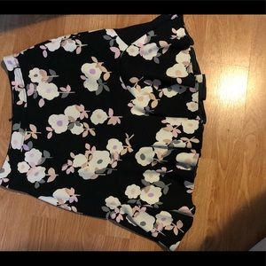 Kate spade floral flounce skirt!